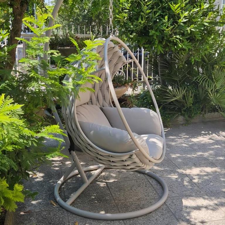 Nuovo appartamento moderno con parcheggio, a 200m dal mare, aria condizionata - Deluxe Two-Bedroom Apartment with Garden View - 6