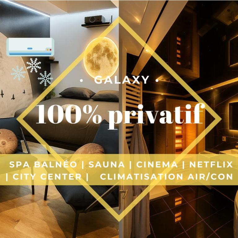 Nuit Dans les Étoiles - Spa Balnéo & Sauna Privé - Appartamento Superior con Sauna - 1