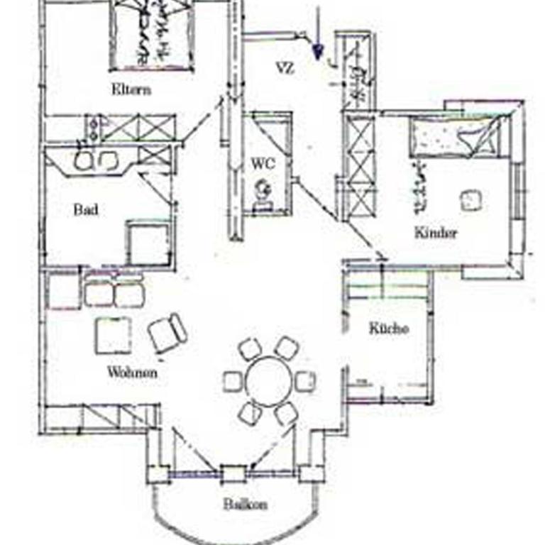 Seepension Smoley - Apartment mit 2 Schlafzimmern - 8