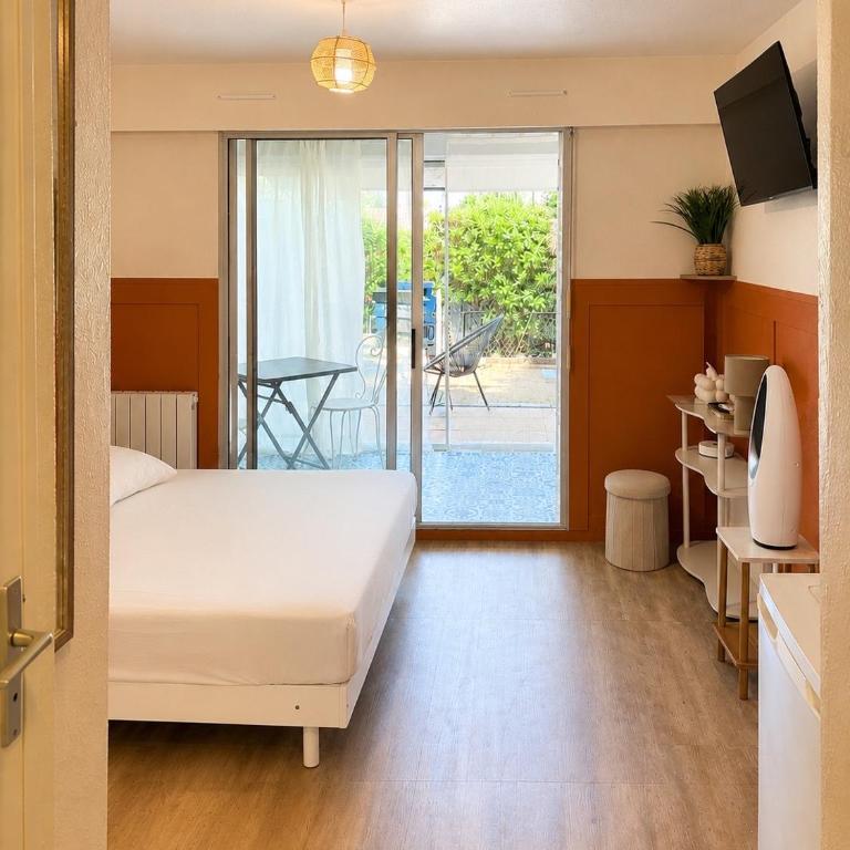 Studio calme, jardin, à 2 min de la mer, parking - Appartement 1 Chambre - 3