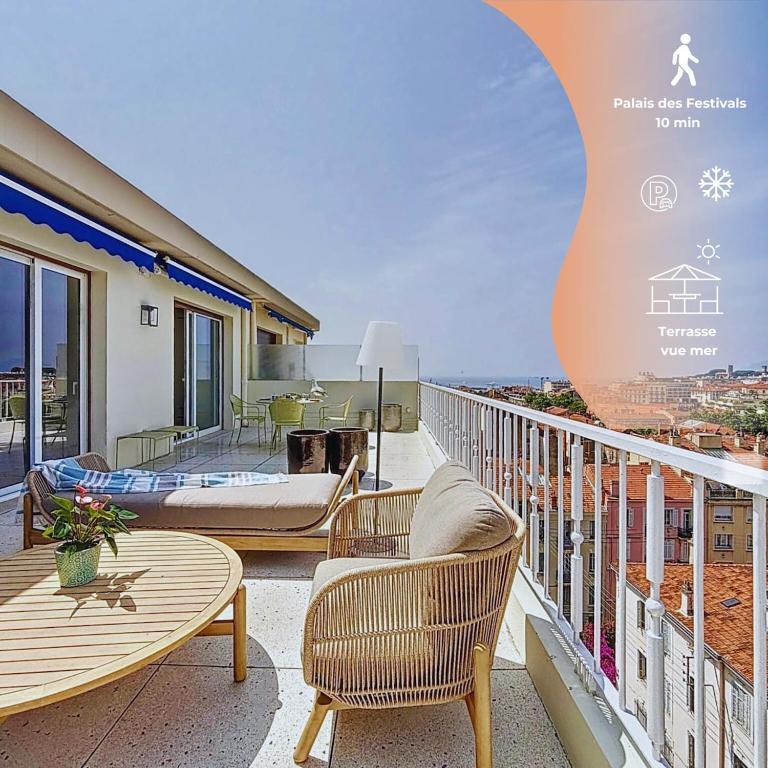 Cannes Penthouse - Appartamento con 3 Camere da Letto - 6