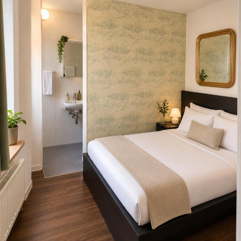 KB CityRooms Self-Check-In - Einzelzimmer mit eigenem Bad - 3
