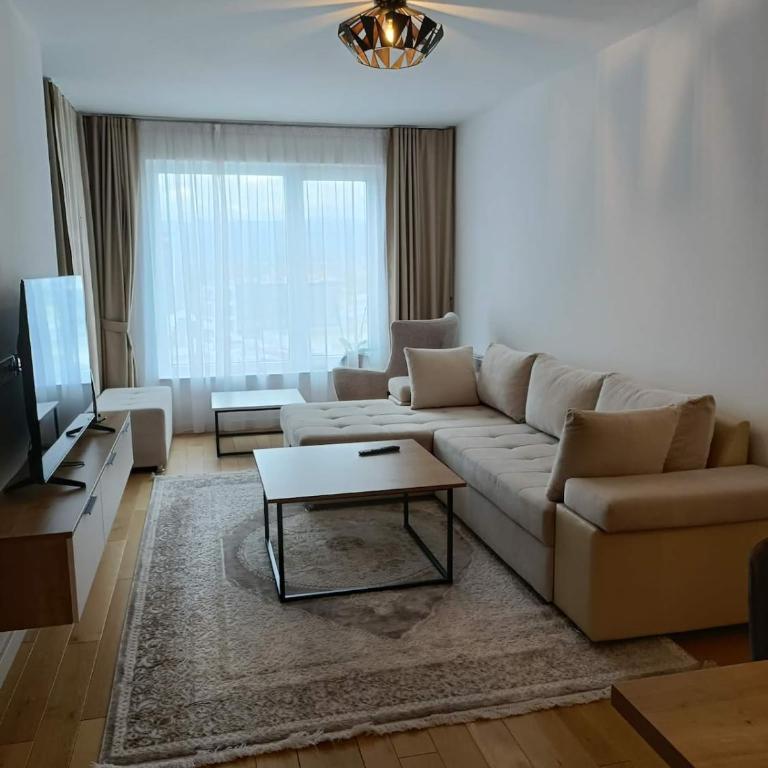 Modern Riverside Apartment - Apartman s 1 Spavaćom Sobom i Pogledom na Bazen - 4