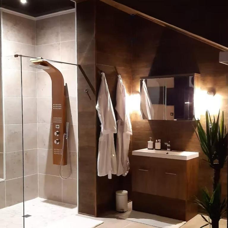 Suite avec Jacuzzi - Clim - Terrasse - Wi-Fi - Suite - 11