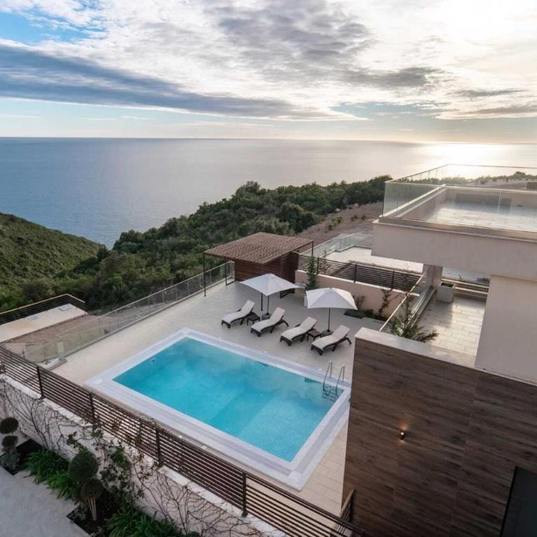 Villa Bianca – Private Pool & Sea View in Krimovica, Budva Riviera - Villa mit privatem Pool - 1