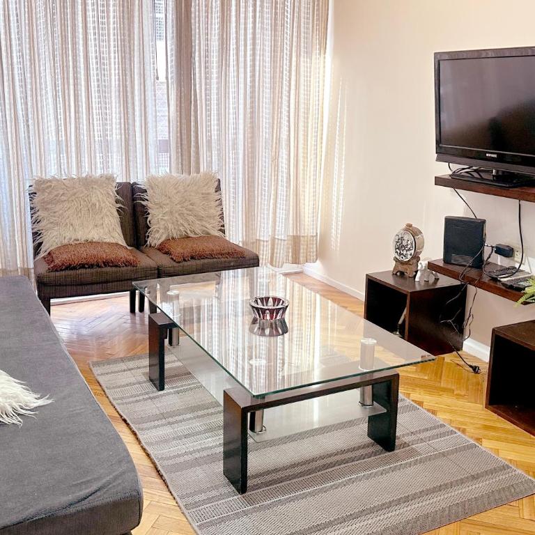 Libre Checkin Elegante Apartamento en Pleno Centro de Buenos Aires, a pasos de la calle Florida,muy cerca de Puerto Madero, Zona de Shopping, Galerias Pacifico - Apartamento de 1 dormitorio - 9