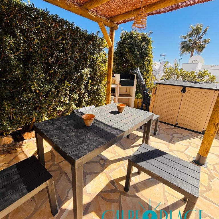 Shangrilla Bungalow con piscina comunitaria - Two-Bedroom House - 13