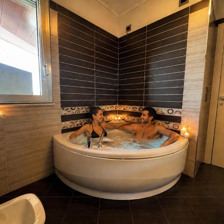 Torri Camuzzi Exclusive Luxury Apartment - 2 camere 2 bagni - Jacuzzi - Terrazza - Posto auto privato - Appartamento con 2 Camere da Letto - 8