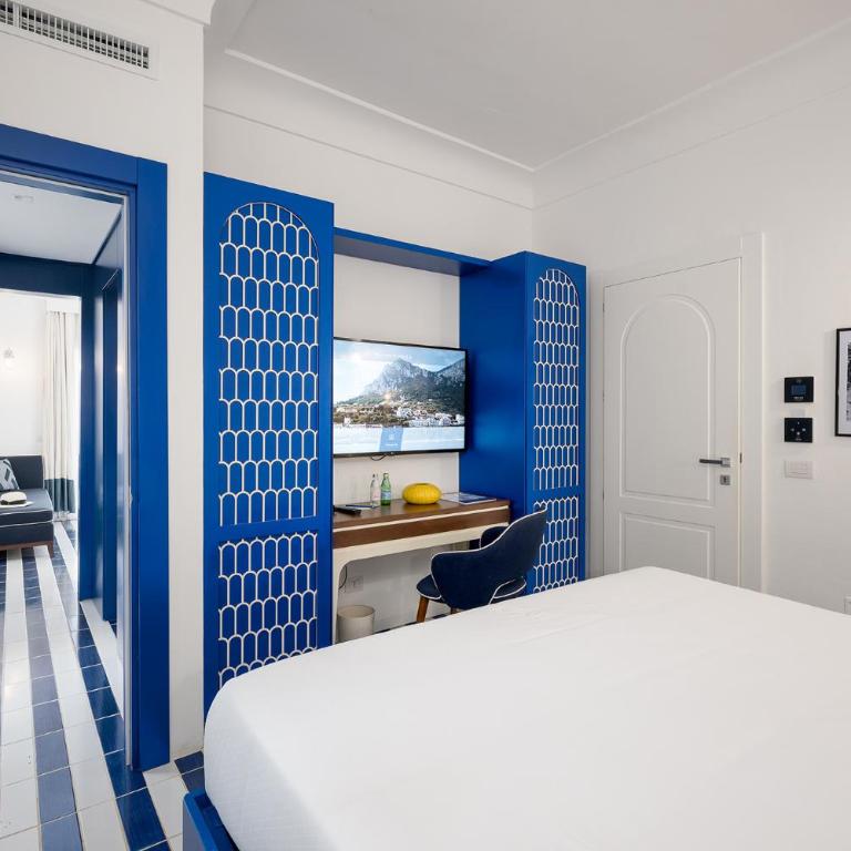 Villa Lia Hotel Capri - Suite Deluxe con bañera de hidromasaje y vistas al mar - 3