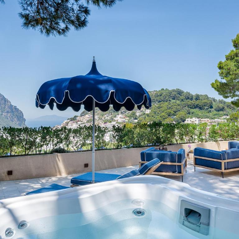 Villa Lia Hotel Capri - Suite Deluxe con bañera de hidromasaje y vistas al mar - 4