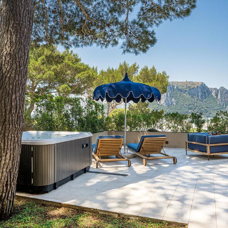 Villa Lia Hotel Capri - Suite Deluxe con bañera de hidromasaje y vistas al mar - 7