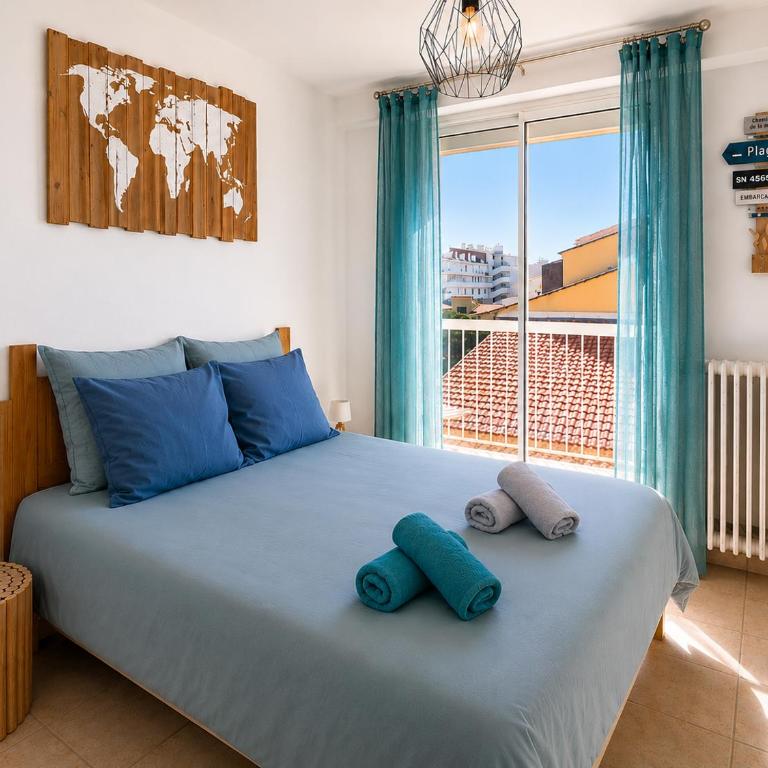 Brise Marine - Appartement 2 chambres avec balcon, vue mer & parking privé à 30 m de la plage - Appartement 2 Chambres avec Balcon et Vue sur la Mer - 5