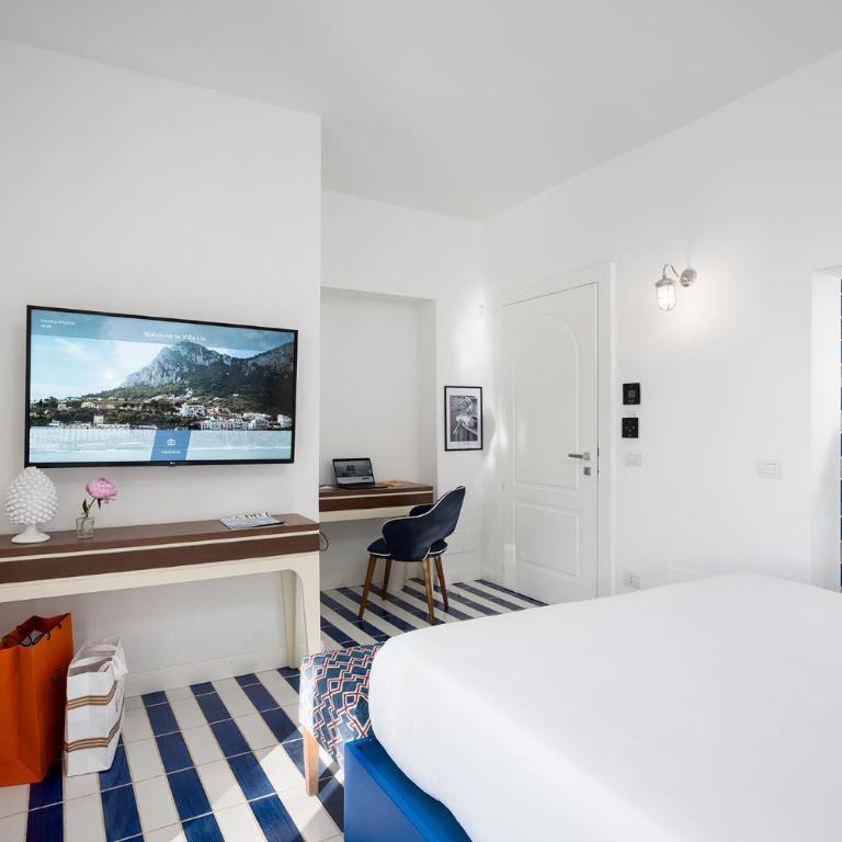 Villa Lia Hotel Capri - Premium Double Room with Spa Bath,Terrace and Sea View - 6