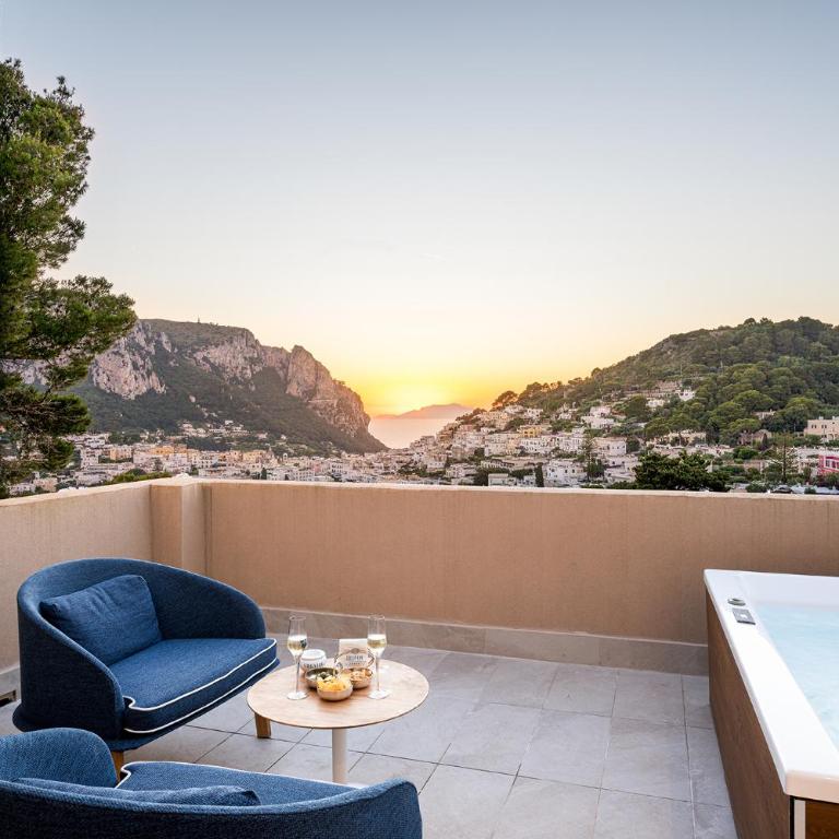 Villa Lia Hotel Capri - Suite Deluxe con jacuzzi y vistas al mar - 7