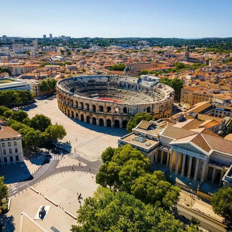 Oasis calme en plein centre de Nîmes I - Apartment mit 1 Schlafzimmer - 4