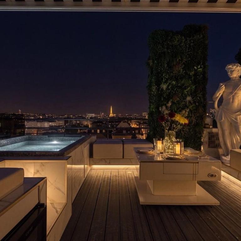 Penthouse with Jacuzzi - Appartement 1 Chambre - 54