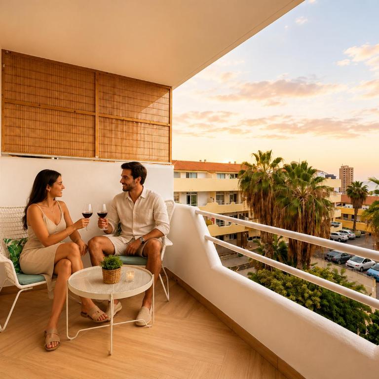 Modern 1BR Ocean View with AC and Pool in Costa Adeje by Aqua Vista Tenerife - Appartement - 54