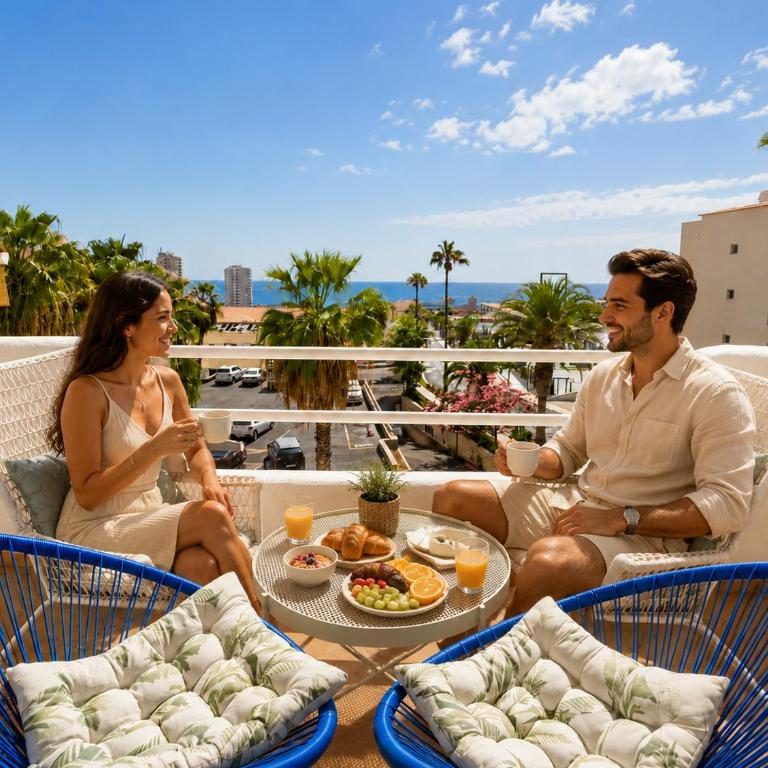 Modern 1BR Ocean View with AC and Pool in Costa Adeje by Aqua Vista Tenerife - Appartement - 1