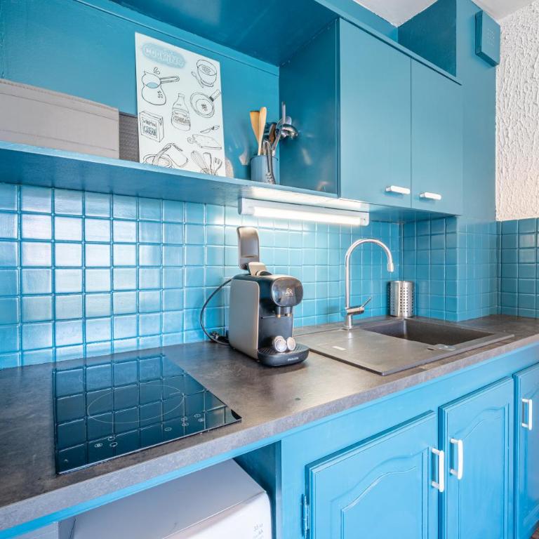 Studio Marin - Wifi & Clim - Plages - Terrasse - Appartement 1 Chambre - 13