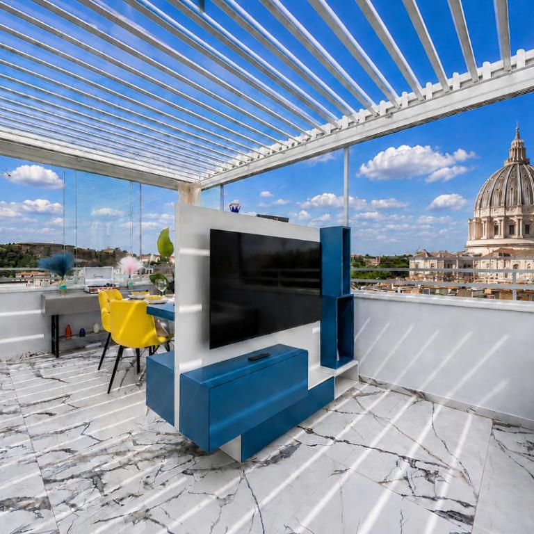 Valentine Suite Vatican View & Jacuzzi - Appartamento con 1 Camera da Letto - 31