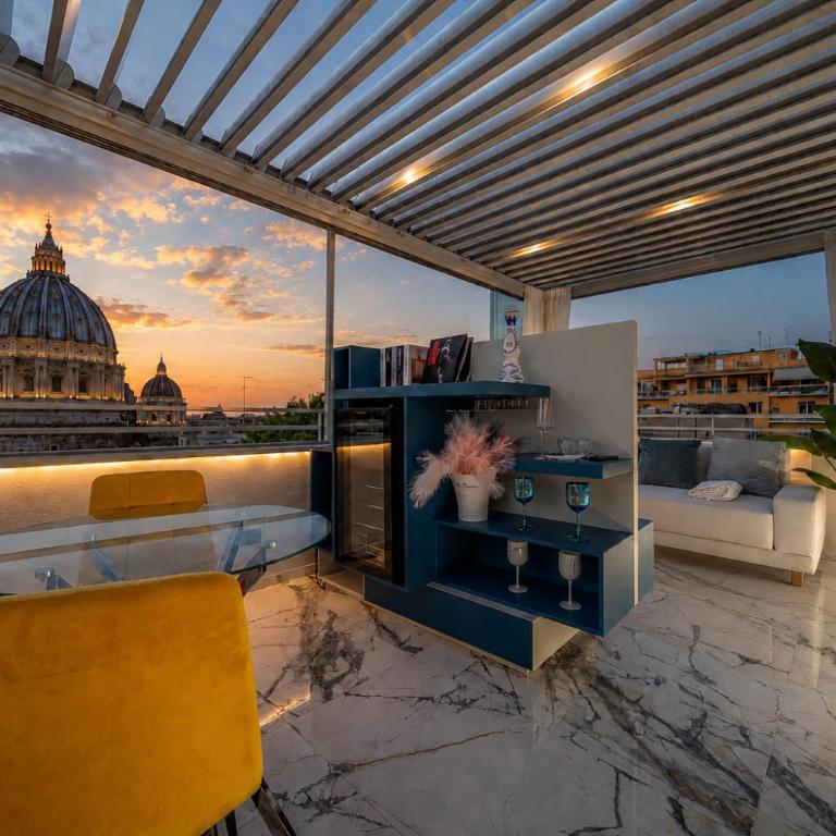 Valentine Suite Vatican View & Jacuzzi - Appartamento con 1 Camera da Letto - 51