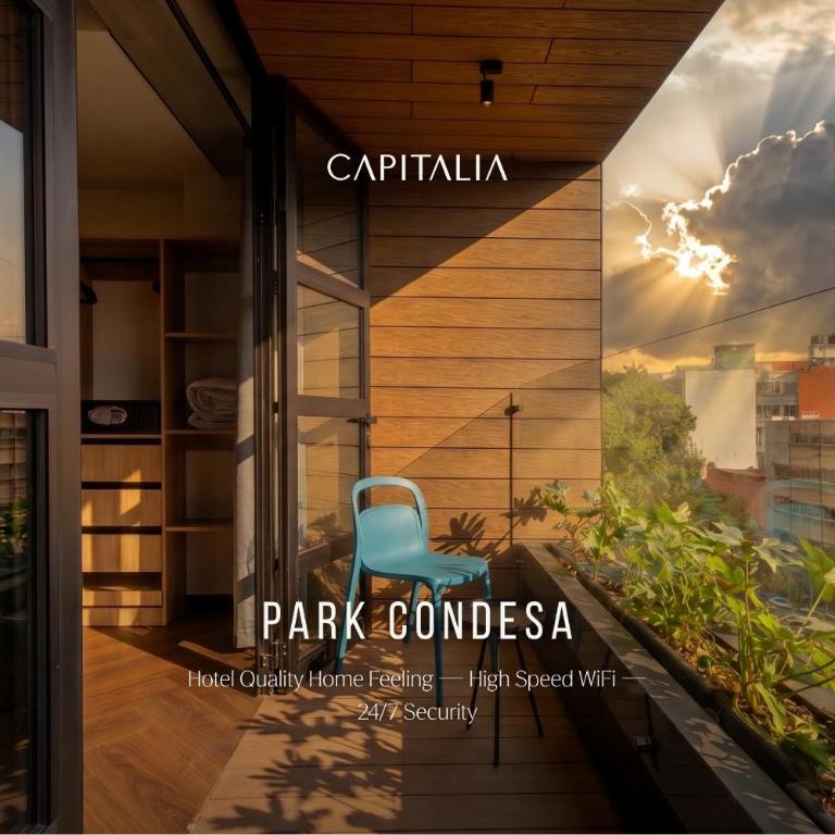 Park Condesa by Capitalia - Luxury Apartment, Balcony, Street View - 27