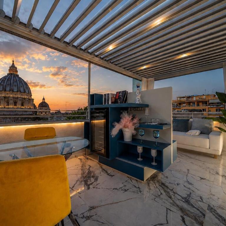 Valentine Suite Vatican View & Jacuzzi - Appartamento con 1 Camera da Letto - 5