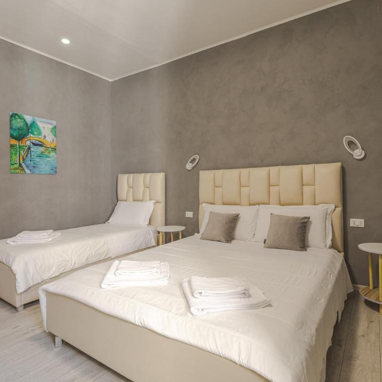 Trieste Centro Rooms-camere eleganti in pieno centro - Deluxe Doppel-/Zweibettzimmer - 1