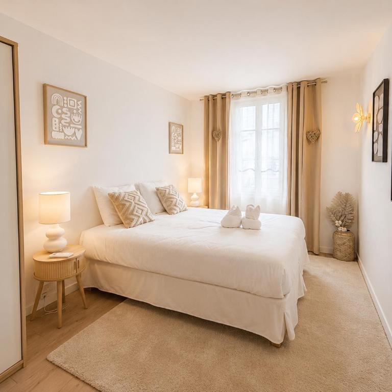 Cosy 2 bedrooms 2 bathrooms apartment - 1 min Palais & beaches - Appartement 2 Chambres - 9