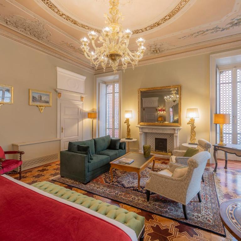 Palazzo Trezza - Suite King con Balcone - 13