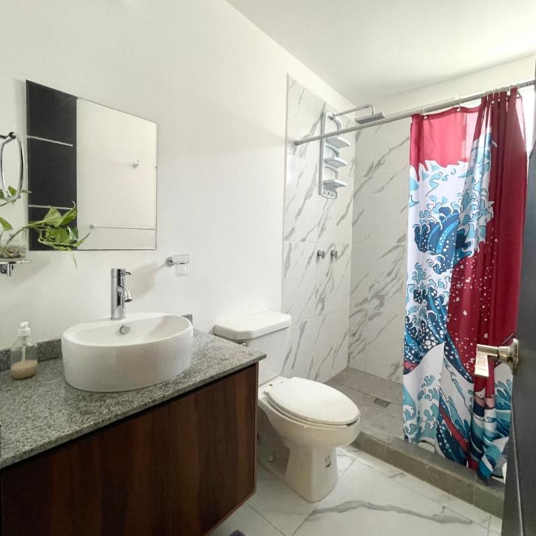 Bonito depto Playa del Carmen 2hab2bañ y varias amenidades - Appartement - Rez-de-Chaussée - 60