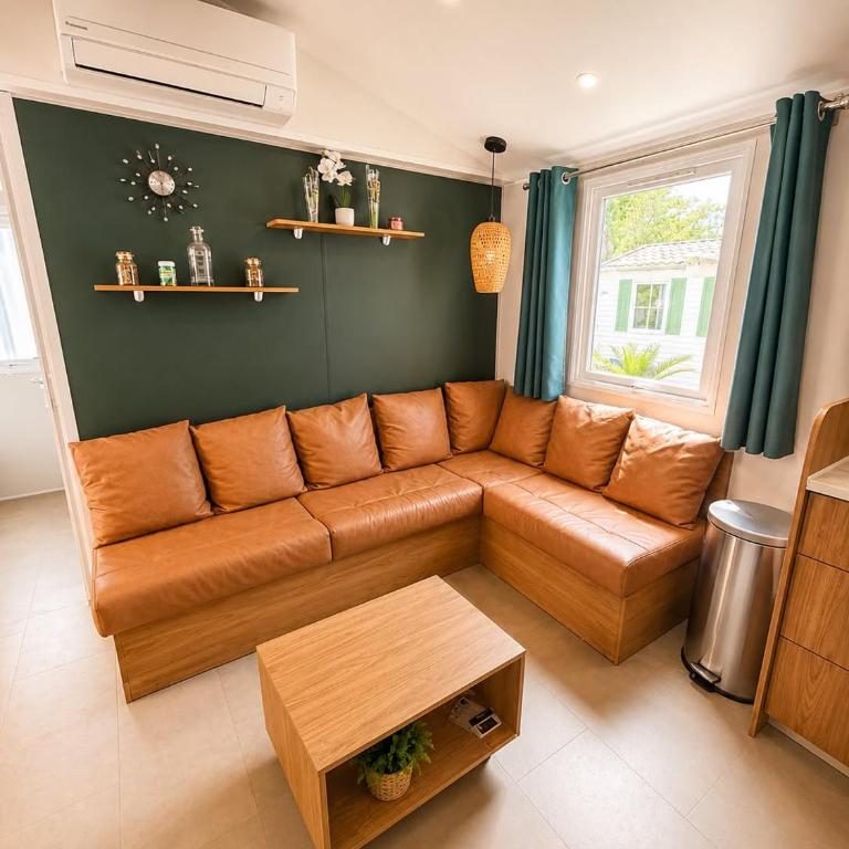 Petit Cocon neuf avec Clim dans Camping Siblu 4etoiles - Mobile Home - 1