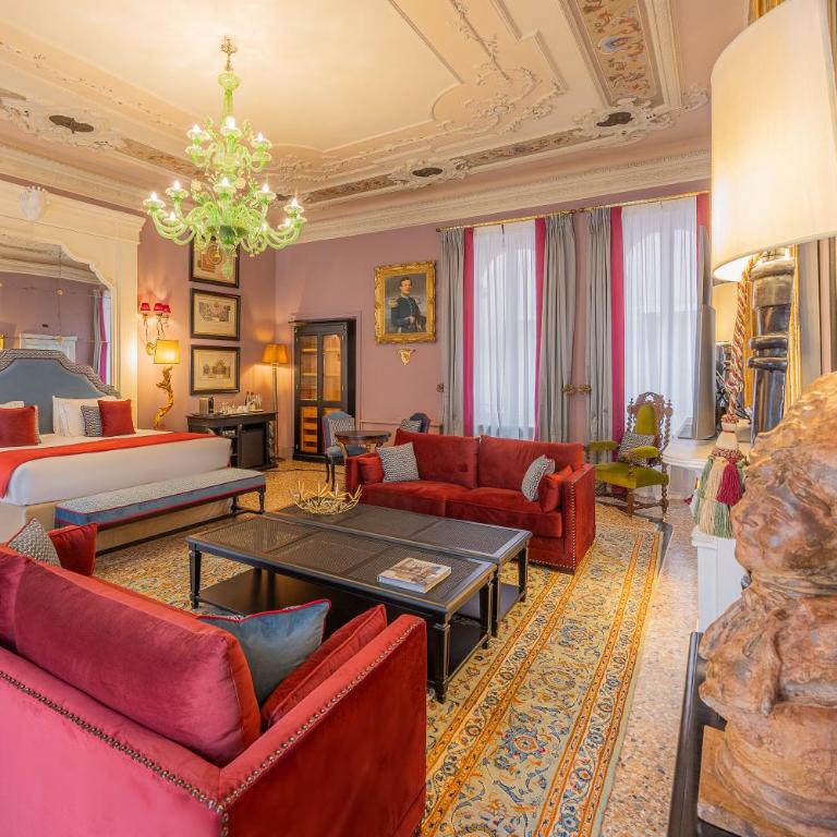 Palazzo Trezza - Suite King con Balcone - 23