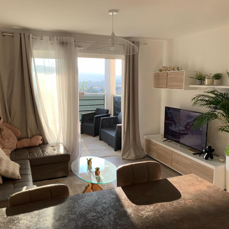 Apparemment Ajaccio proche de l aéroport - Appartement 1 Chambre avec Vue sur la Mer et Terrasse - 3