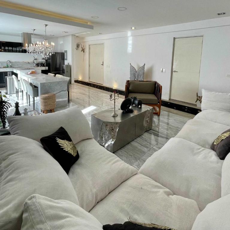 Black House - Stylish 3BR in Aldea Zama with Rooftop - Apartamento - 7