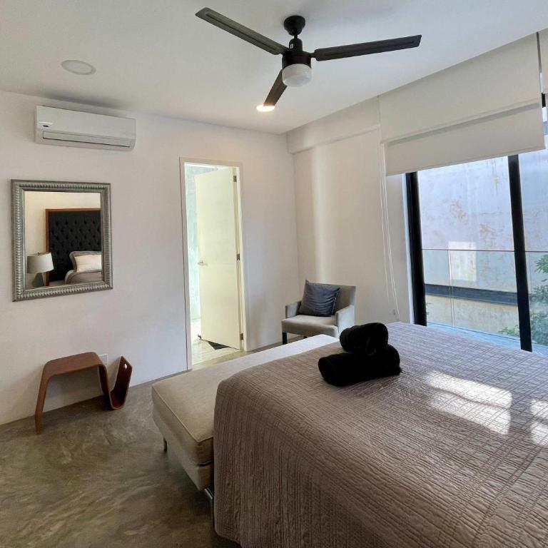 Black House - Stylish 3BR in Aldea Zama with Rooftop - Apartamento - 23