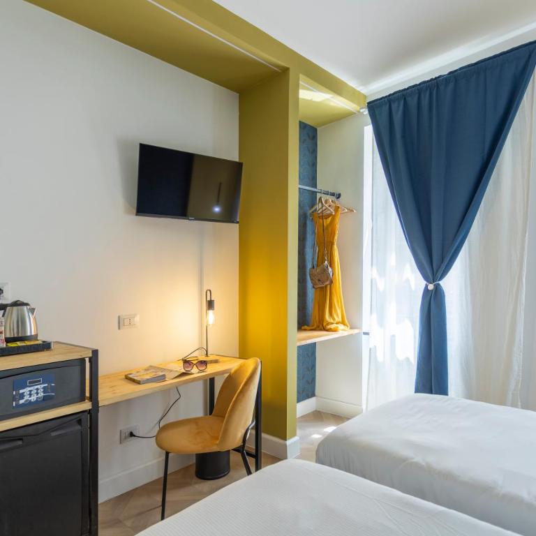 Trastevere Suites Guest House - Camera Doppia con Letti Singoli con Letto Supplementare - 7