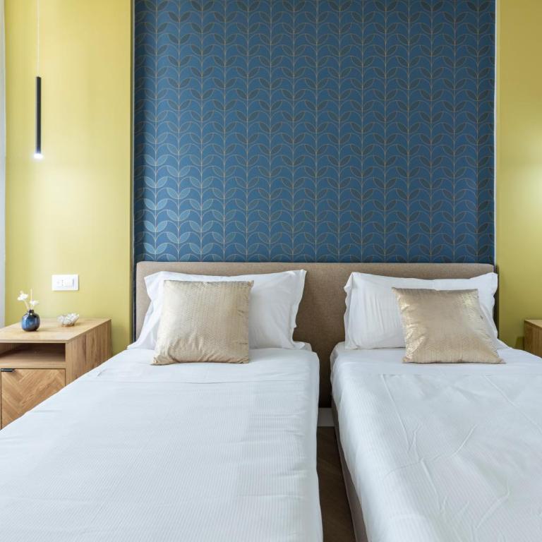 Trastevere Suites Guest House - Camera Doppia con Letti Singoli con Letto Supplementare - 9