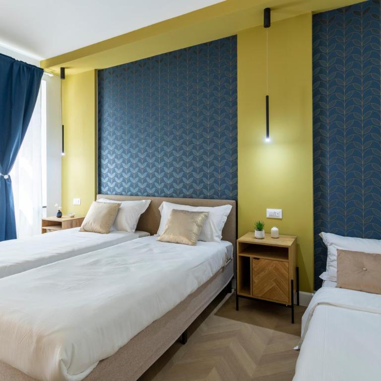 Trastevere Suites Guest House - Camera Doppia con Letti Singoli con Letto Supplementare - 10