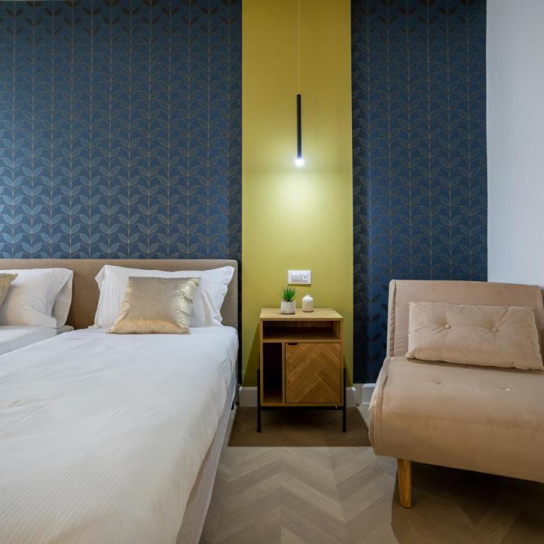 Trastevere Suites Guest House - Camera Doppia con Letti Singoli con Letto Supplementare - 16