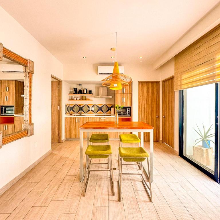 Espacioso departamento como nuevo, higiénico, 7 min caminando a la 5 y a la playa - One-Bedroom Apartment - 16