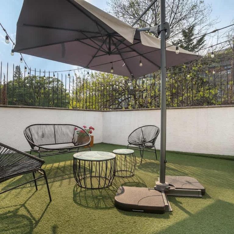 Prime Polanco Stay With Patio Near Shops & Cafes - Maison de Vacances - 5