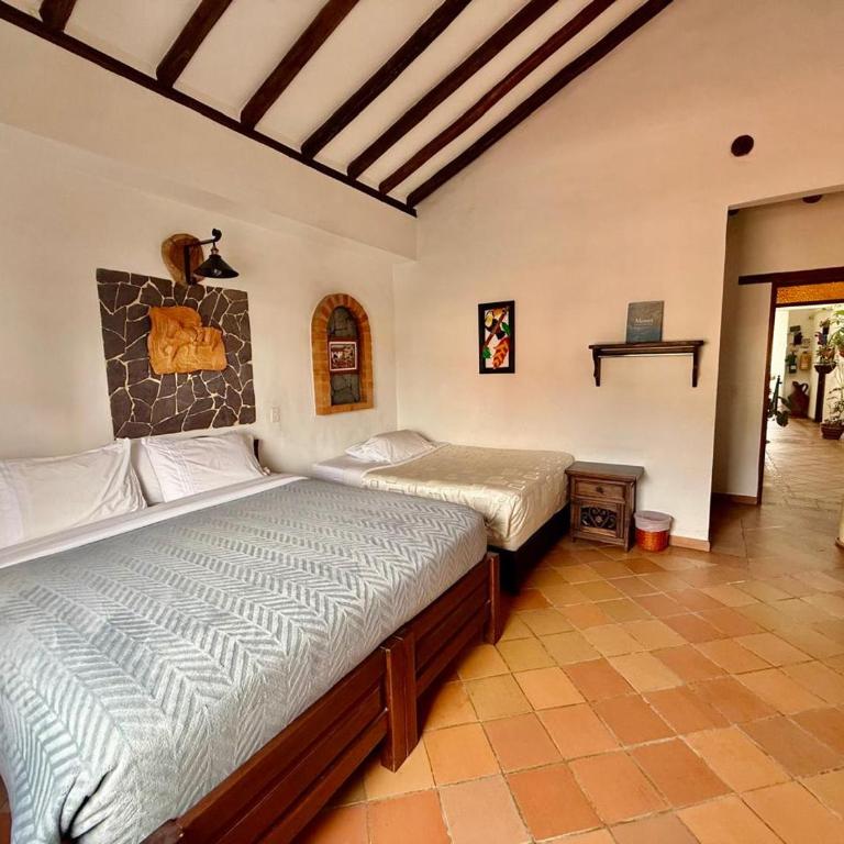 Hotel El Peregrino De La Villa - Habitación Familiar Estándar - 3