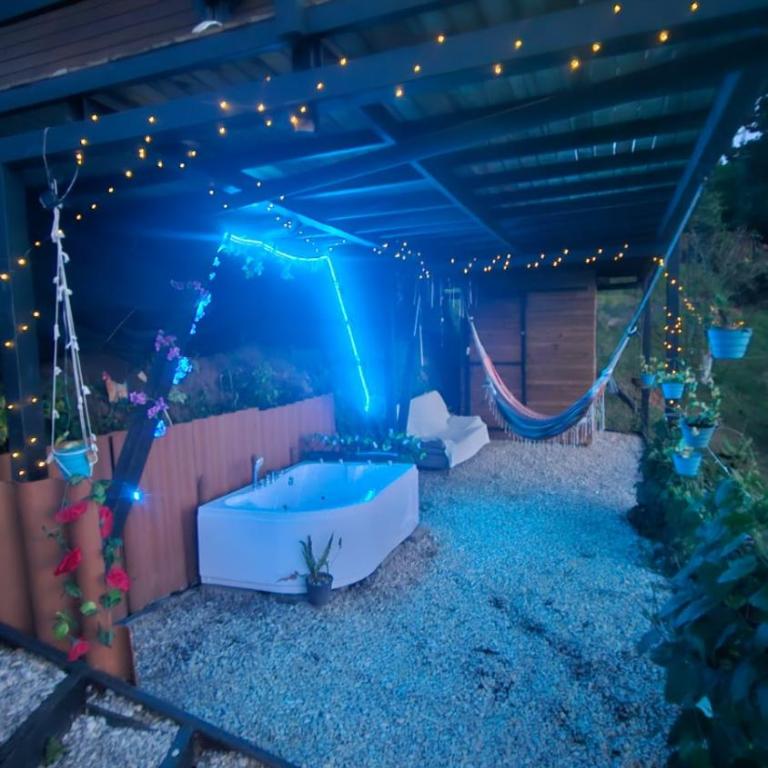 Cabaña Martina con Jacuzzi - One-Bedroom Chalet - 7