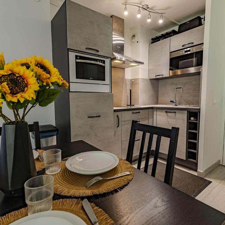 Appartement cosy vue montagne - 4 pers. - Studio - 3