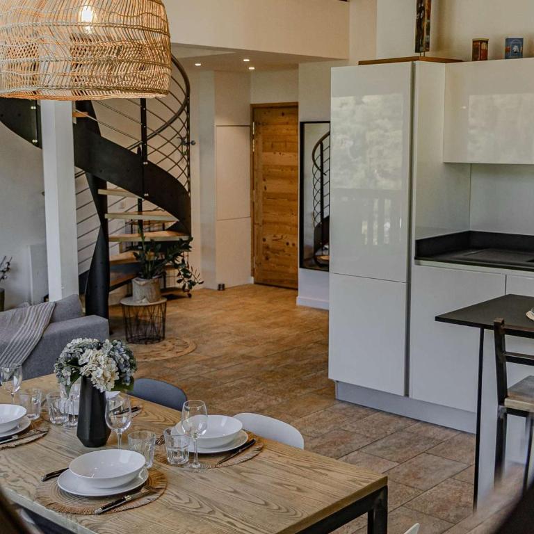Loft lumineux avec parking - 4 pers. - Appartement 1 Chambre - 8