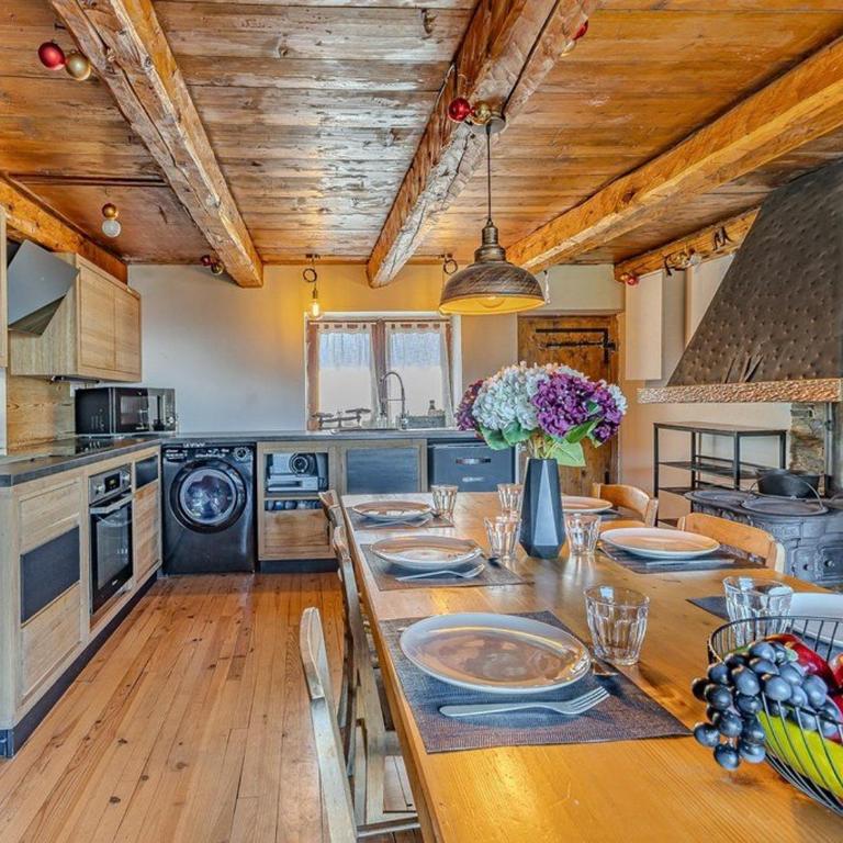 Chalet authentique, vue Mont-Blanc - 8 pers. - Chalet 2 Chambres - 10