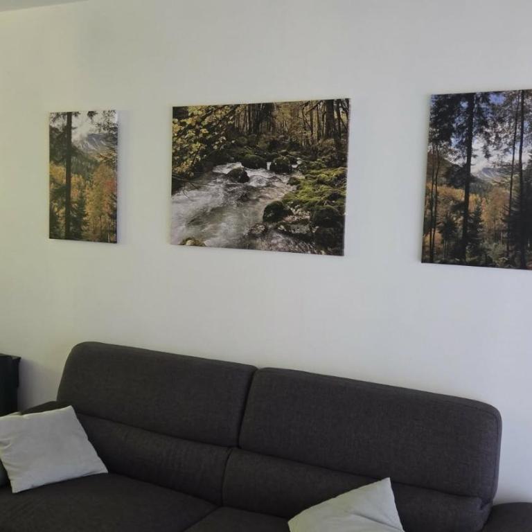 Chalet les Iris - Two-Bedroom Deluxe Apartment with Garden View - 11