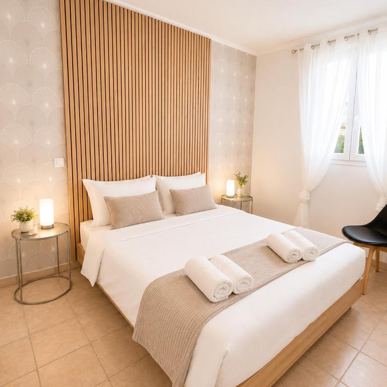 Villa Jasmin - T4, 6P, PK, Clim, Piscine, Terrasse - Villa 3 Chambres - 4
