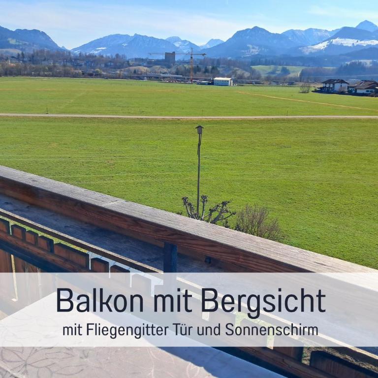 Bauernhof Finkel - Ferienwohnungen mit Balkon - Bergsicht - Traktor mitfahren - Tiere streicheln - entspannter Familienurlaub - zentrale Lage nahe Oberstdorf - Apartment mit 2 Schlafzimmern und Balkon - 21